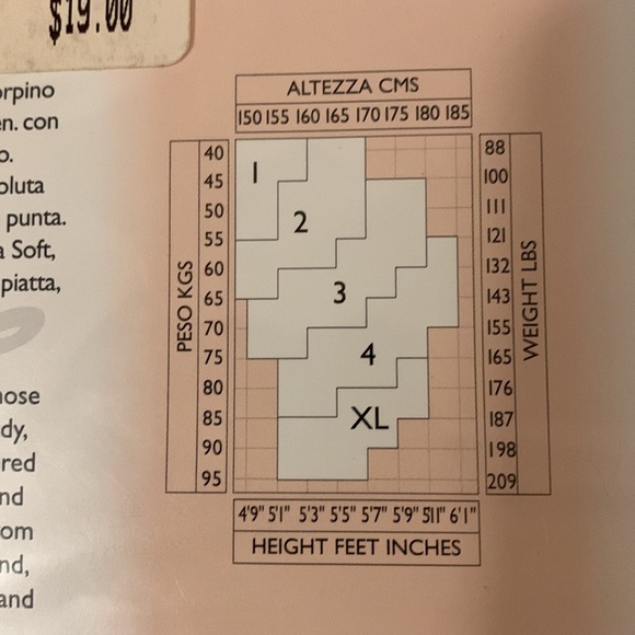 NWT Philippe Matignon pantyhose - Picture 5 of 8